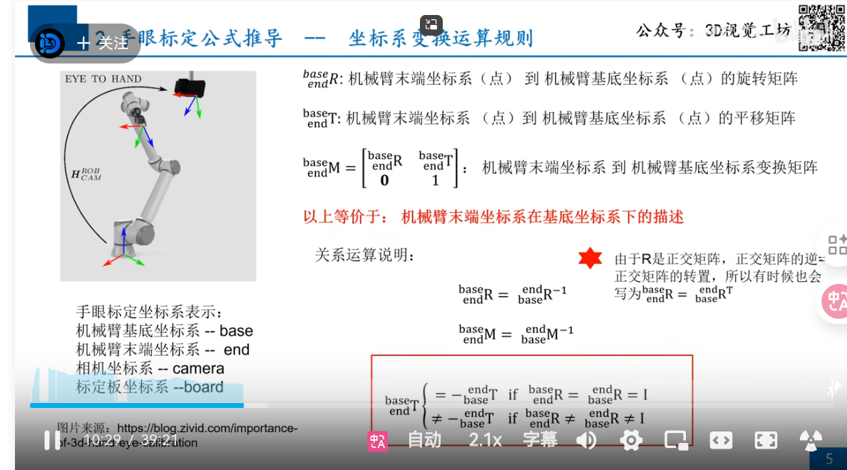 MoveIt hand-eye calibration interface