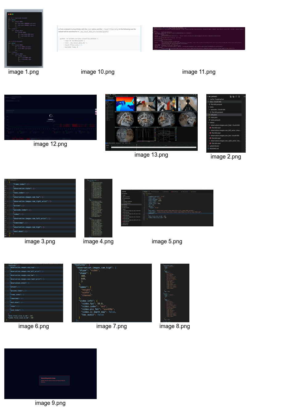 HDF5 episode tree
